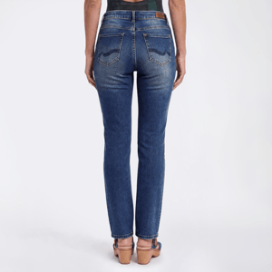 Womens Angels Forever Young Sculpt High Rise Straight Leg Jeans alternate view